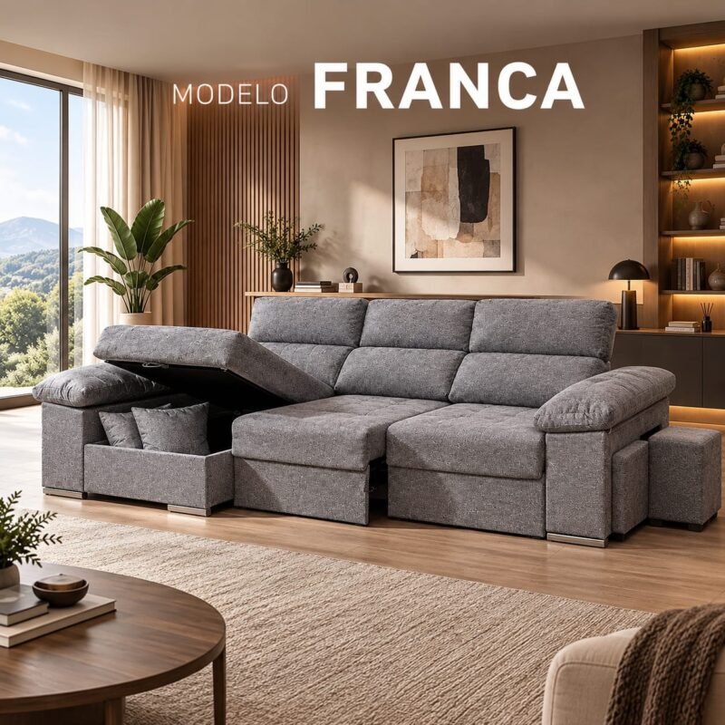 Sofá Chaise Longue FRANCA