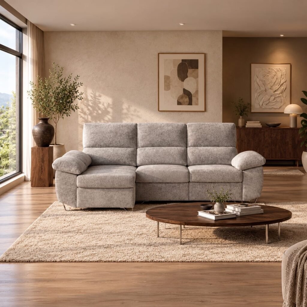 Sofá Chaise Longue ABAD