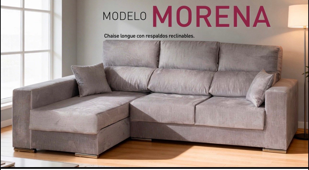 Sofá Chaise Longue MORENA - Imagen 2
