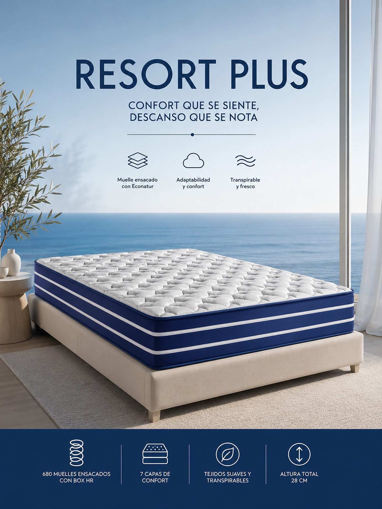 Colchón Resort Plus | NovaDreams